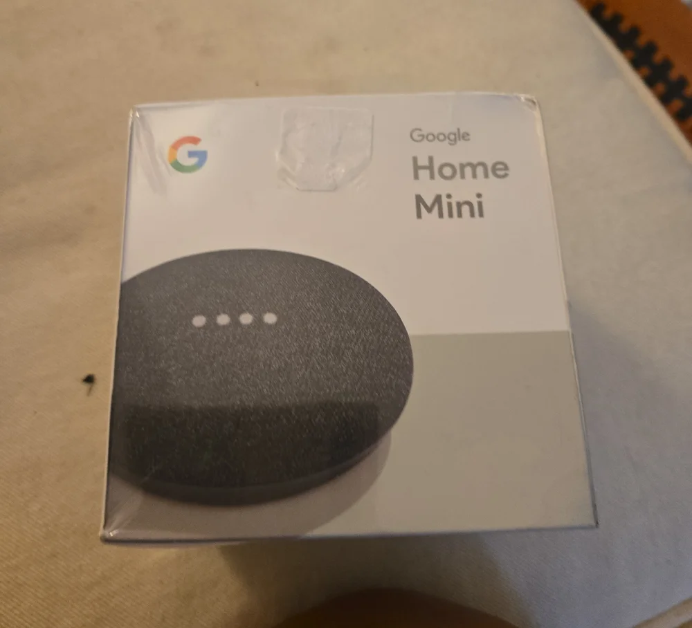 Google Home Mini Charcoal Smart Speaker